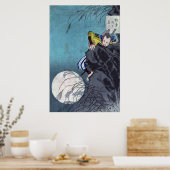Moon over Mount Inaba, Tsukioka Yoshitoshi Poster (Küche)