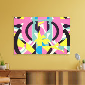 Moon Over My Memphis Leinwanddruck (Insitu (Wohnzimmer))