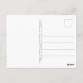 Moon over Storm Cloud Postkarte (Rückseite)