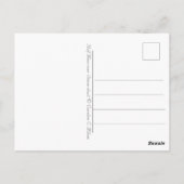 Moon over Storm Cloud Postkarte (Rückseite)