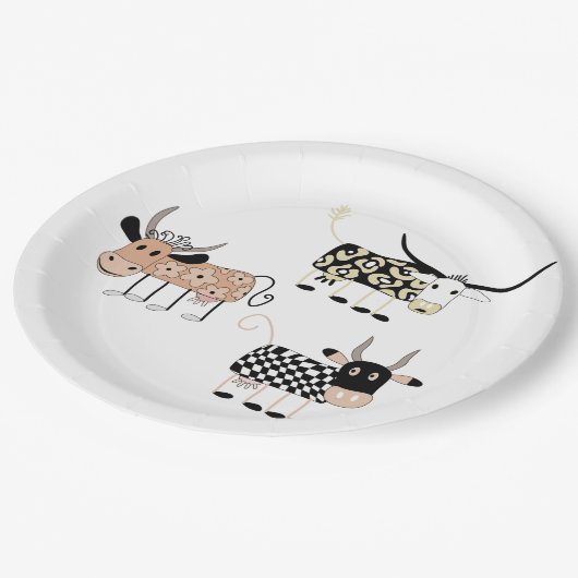 Moon Pappteller (Schrägansicht)