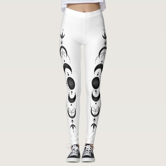 Moon Phase Leggings (Vorderseite)