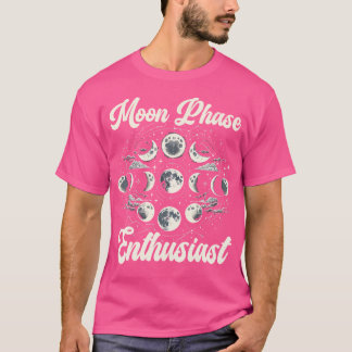 Moon Phase Vollmond Lunar Eclipse Astronomen Astr T-Shirt