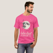 Moon Phase Vollmond Lunar Eclipse Astronomen Astr T-Shirt (Vorne ganz)