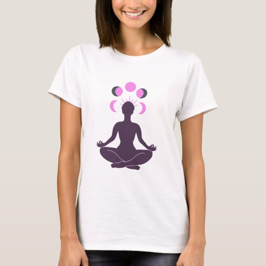 Moon Phase Zen T-Shirt (Vorderseite)