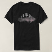 Moon Phase Zip T-Shirt (Design vorne)