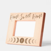 Moon-Phase-Zuhause - Süßes Zuhause Geätzte Rahmen (Links)