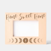 Moon-Phase-Zuhause - Süßes Zuhause Geätzte Rahmen (Vorderseite)