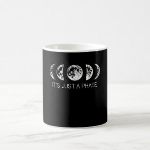Moon Phases Astronomie Spaß Kaffeetasse