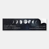 Moon Phases Celestial Event Planner Sticke Autoaufkleber (Vorne)