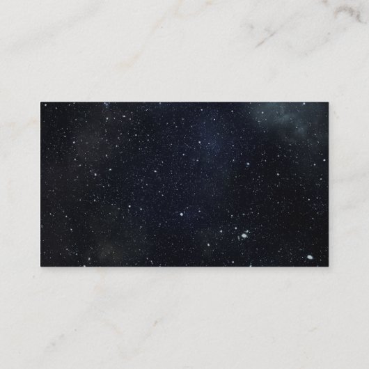 Moon Phases Celestial Event Planner Visitenkarte (Rückseite)