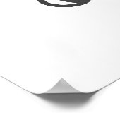 Moon Phases Design für Poster (Ecke)