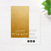 Moon Phases Gold Earring Schmuckkarten (Schreibtisch)