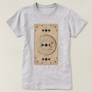Moon Phases Tarot Lockerer T - Shirt