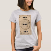 Moon Phases Tarot Lockerer T - Shirt (Vorderseite)