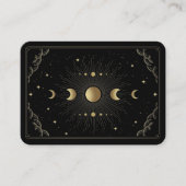 Moon Phases Tarot Reader Astrologer Visitenkarte (Vorderseite)