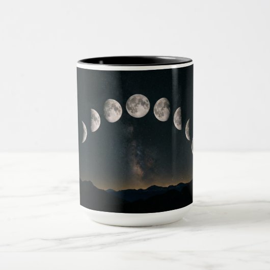 Moon Phases Tasse (Zentrum)