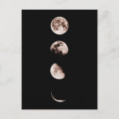 Moon Phases Wall Art - Celestis Wohngestaltung Postkarte (Vorderseite)