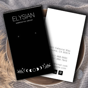 Moon Phases Zodiac Earring Juwelierkarten