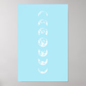 Moon Phones Wall Art Poster (Vorne)