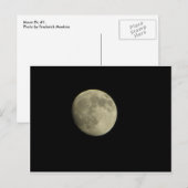 Moon Pic #1 Postkarte (Vorne/Hinten)