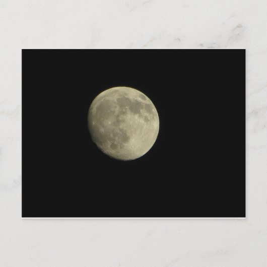 Moon Pic #1 Postkarte (Vorderseite)