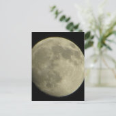 Moon Pic #2 Postkarte (Stehend Vorderseite)