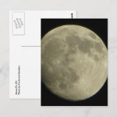 Moon Pic #2 Postkarte (Vorne/Hinten)