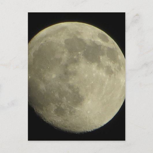 Moon Pic #2 Postkarte (Vorderseite)