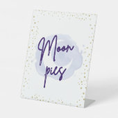 Moon Pies signieren für Two the Moon Party Sockelschild (Vorderseite)