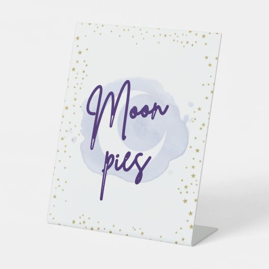 Moon Pies signieren für Two the Moon Party Sockelschild (Vorderseite)