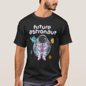 Moon Planets Outer Space Science Universe Future A T-Shirt (Vorderseite)
