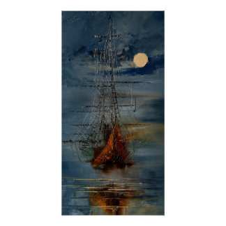 Moon Poster