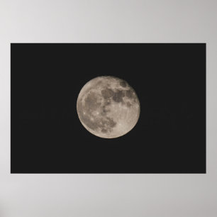 Moon Poster