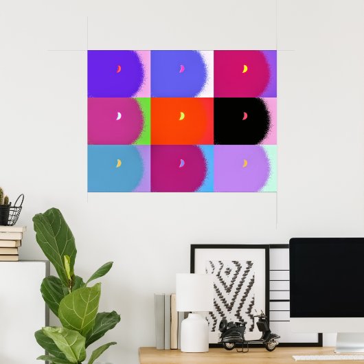 MOON POSTER (Heimbüro)