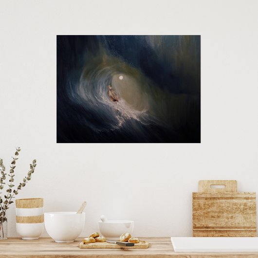 Moon Poster (Küche)