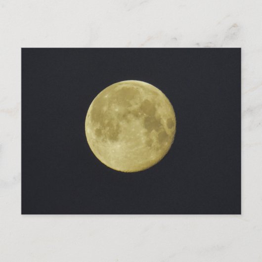 Moon Postkarte (Vorderseite)
