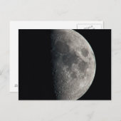Moon Postkarte (Vorne/Hinten)