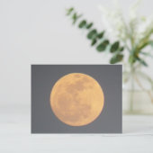 Moon Postkarte (Stehend Vorderseite)
