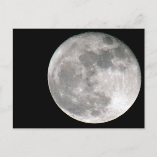 Moon Postkarte (Vorderseite)