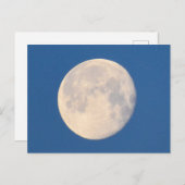 Moon postkarte (Vorne/Hinten)
