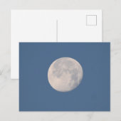 Moon  postkarte (Vorne/Hinten)