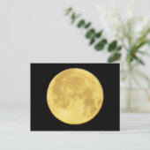 Moon Postkarte (Stehend Vorderseite)