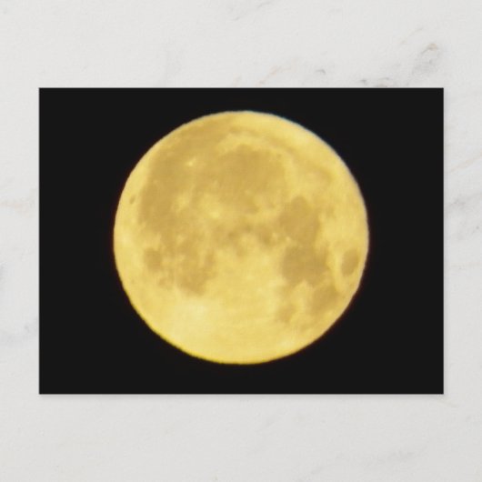 Moon Postkarte (Vorderseite)