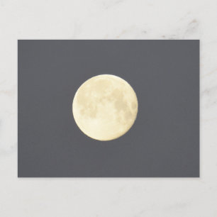 Moon Postkarte