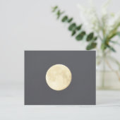 Moon Postkarte (Stehend Vorderseite)