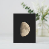 Moon Postkarte (Stehend Vorderseite)