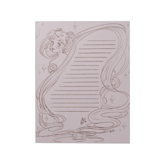 Moon Princess Serenity Notepad Notizblock (Rotiert)