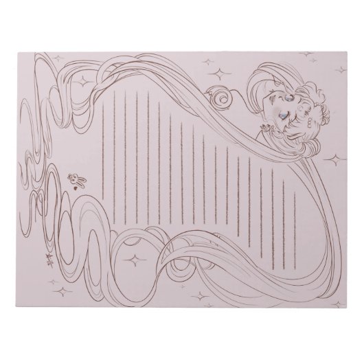 Moon Princess Serenity Notepad Notizblock (Vorderseite)