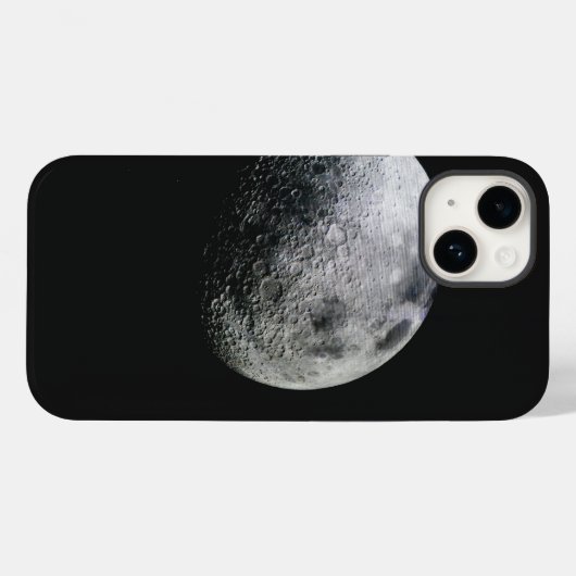 Moon Print Cell Phone Case (Rückseite (Horizontal))